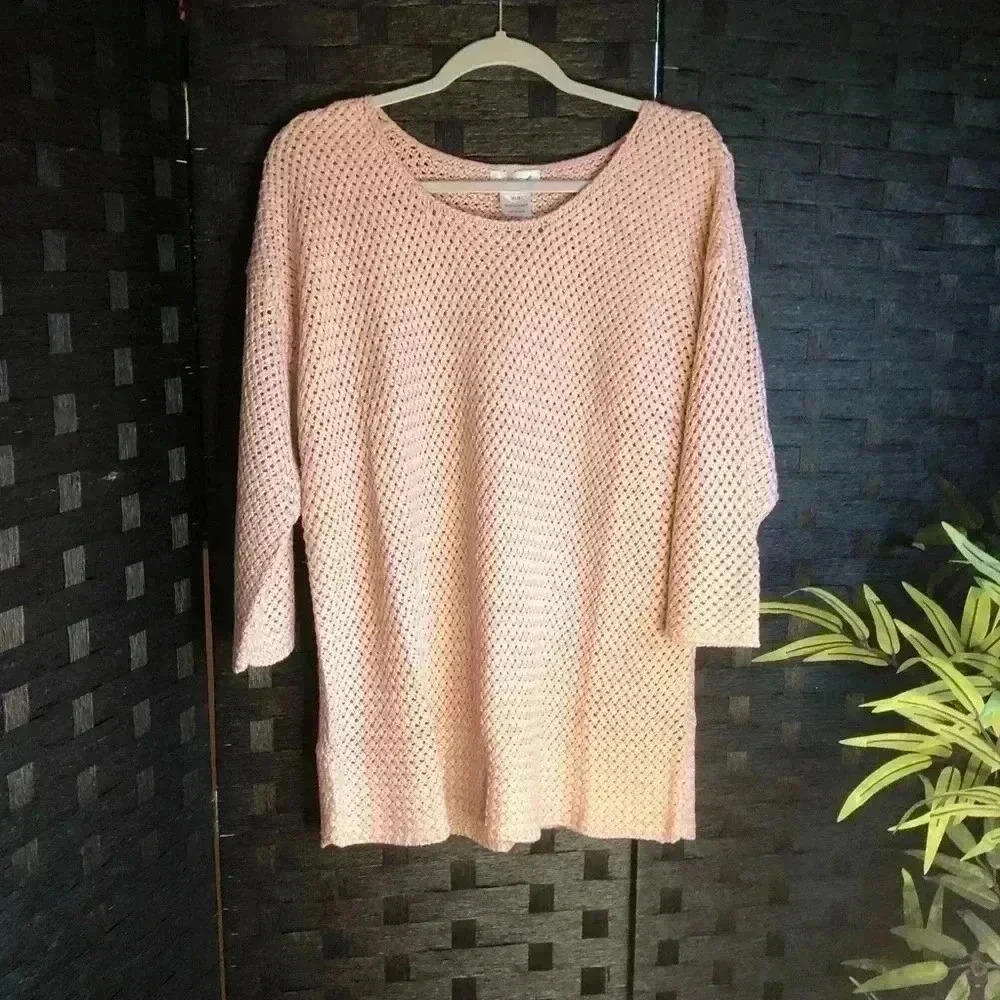 Light Pink Knit Women's Sweater - Brand: